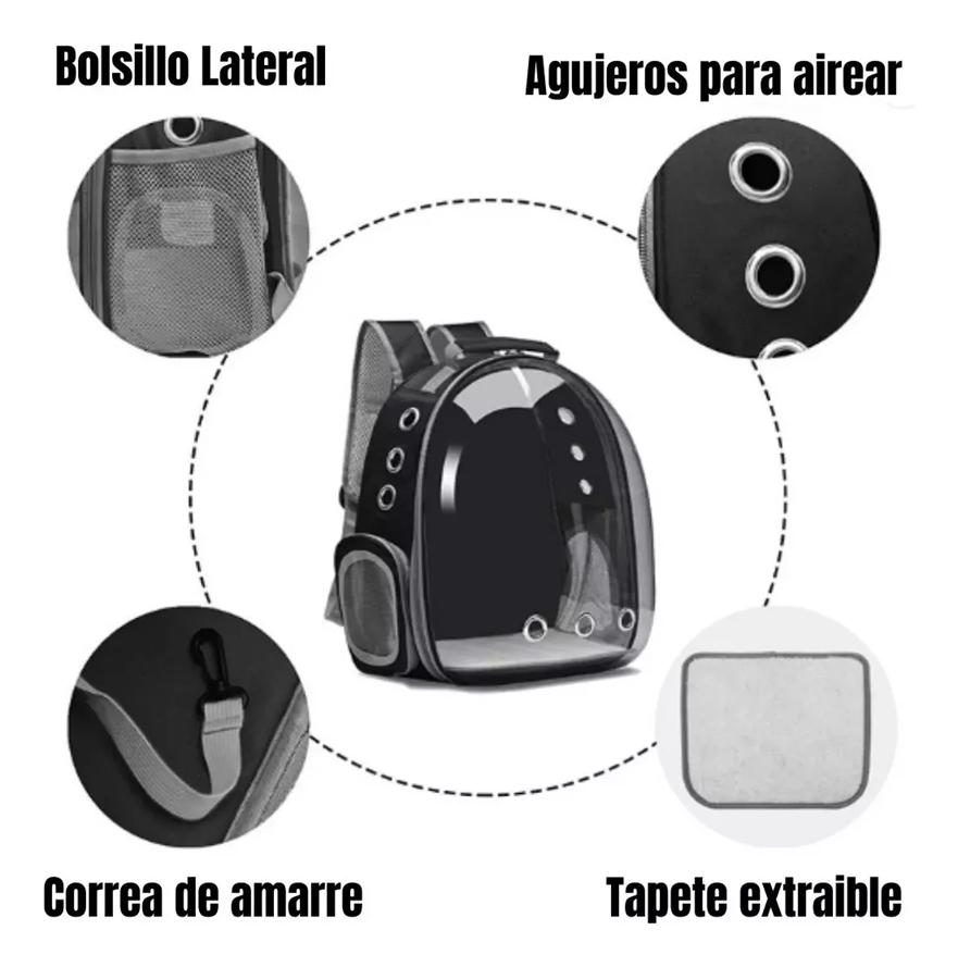 Bolso transportador de mascotas